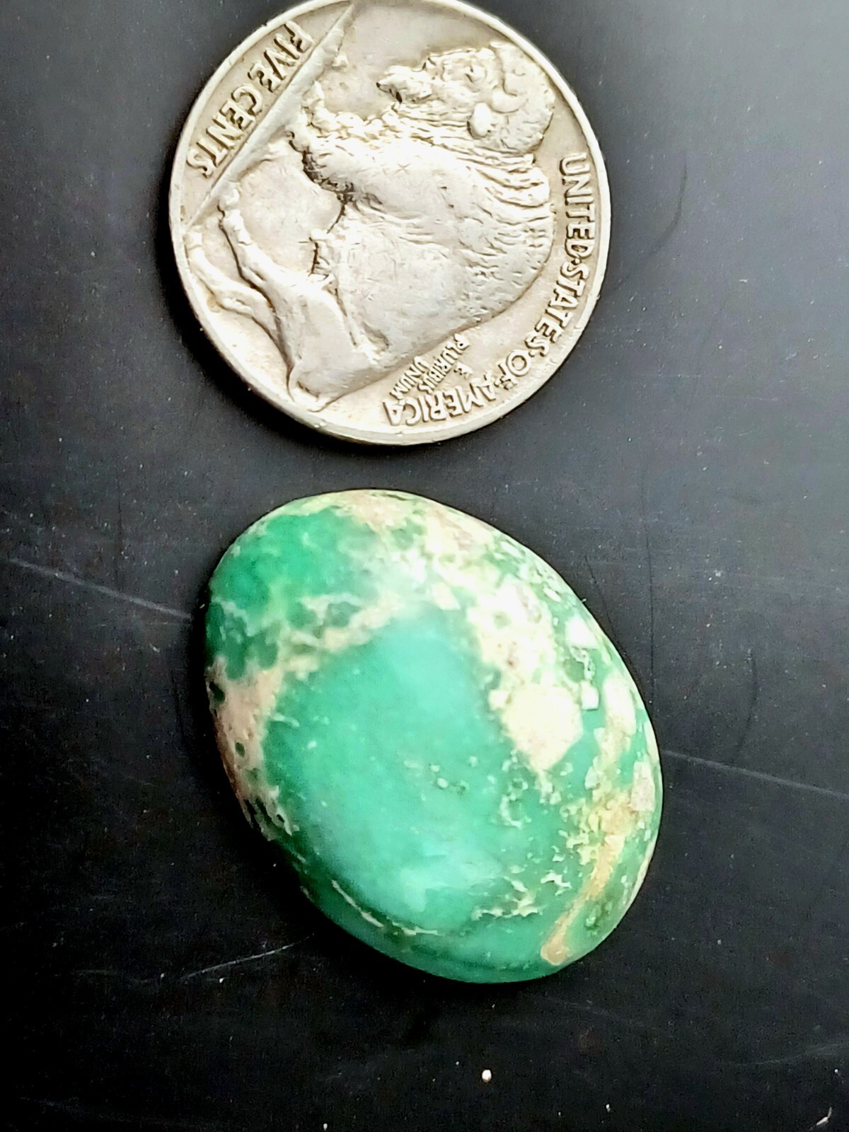 Lucin Veriscite Cabochon. 24 Carat