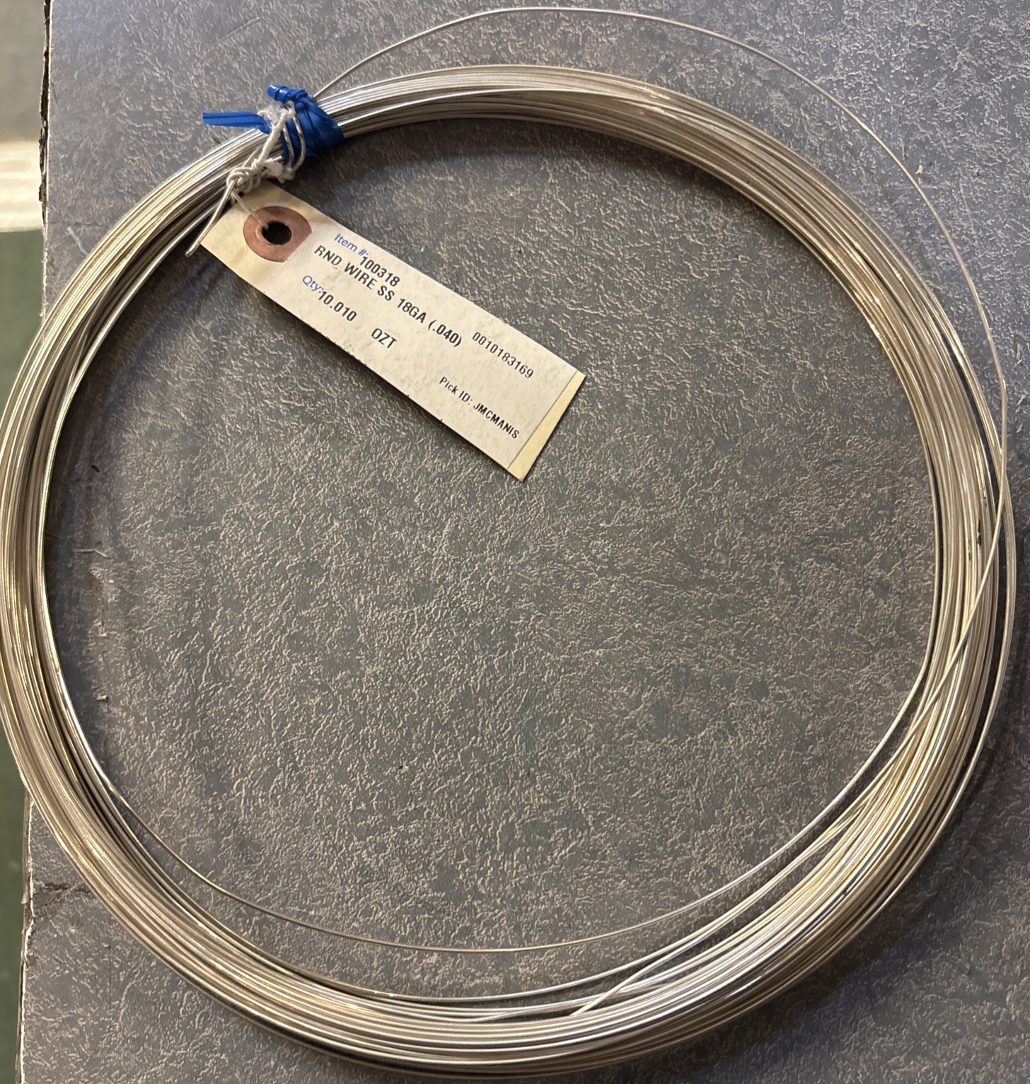 925 Sterling Silver Wire | Round | Dead Soft | 18 Guage | 10 Feet