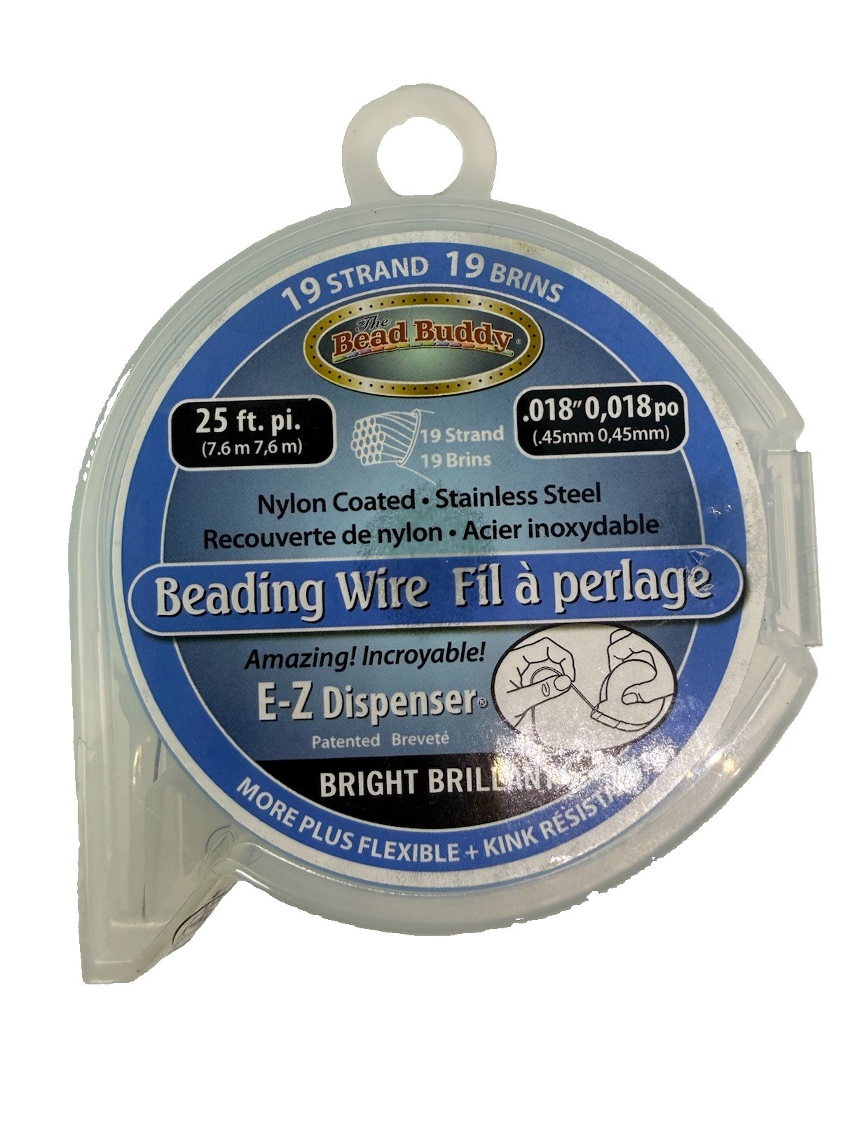 Bead Buddy 19 Strand Tiger Tail Beading Wire