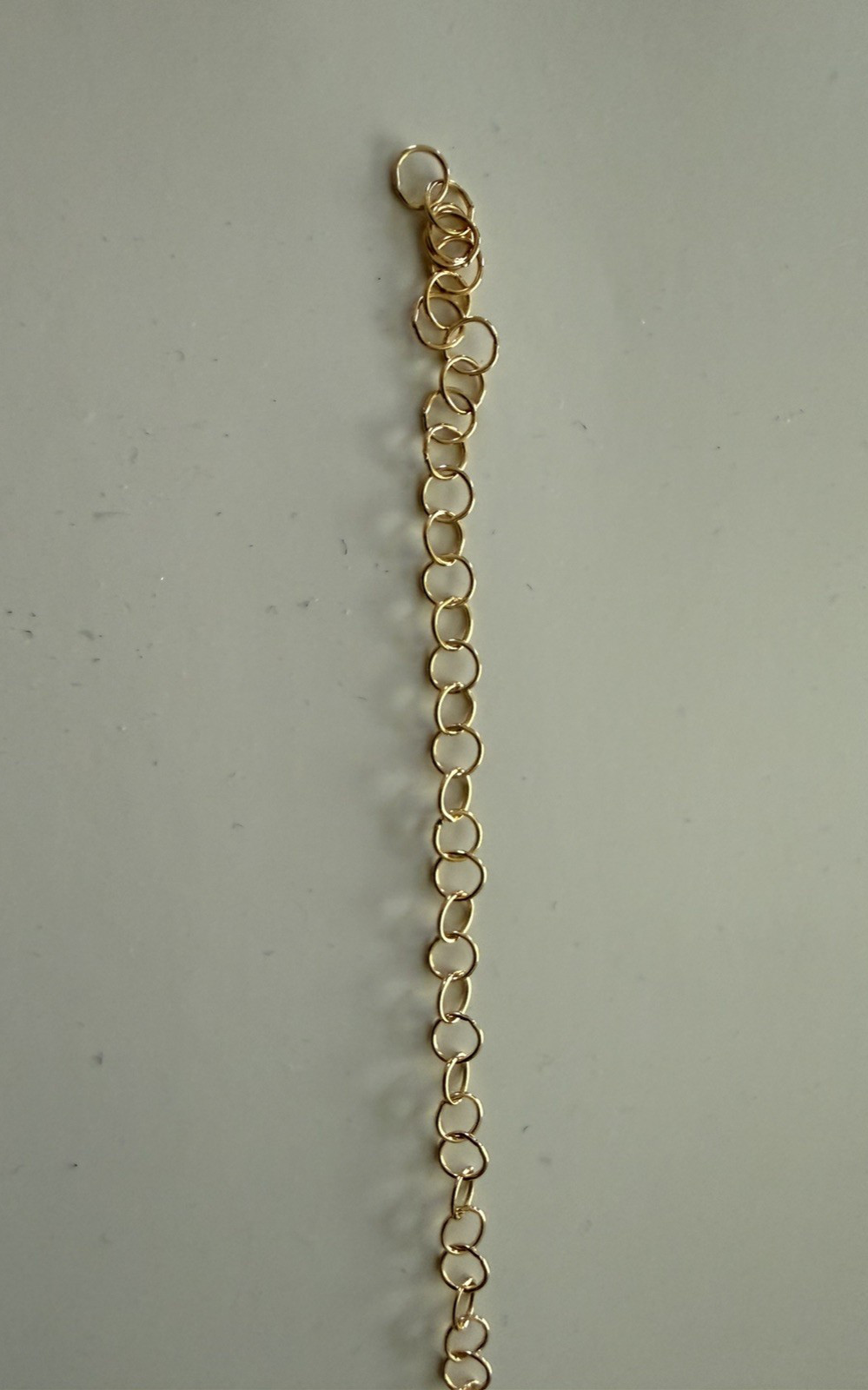 3.5mm round cable chain 14kt gold filled, 5ft
