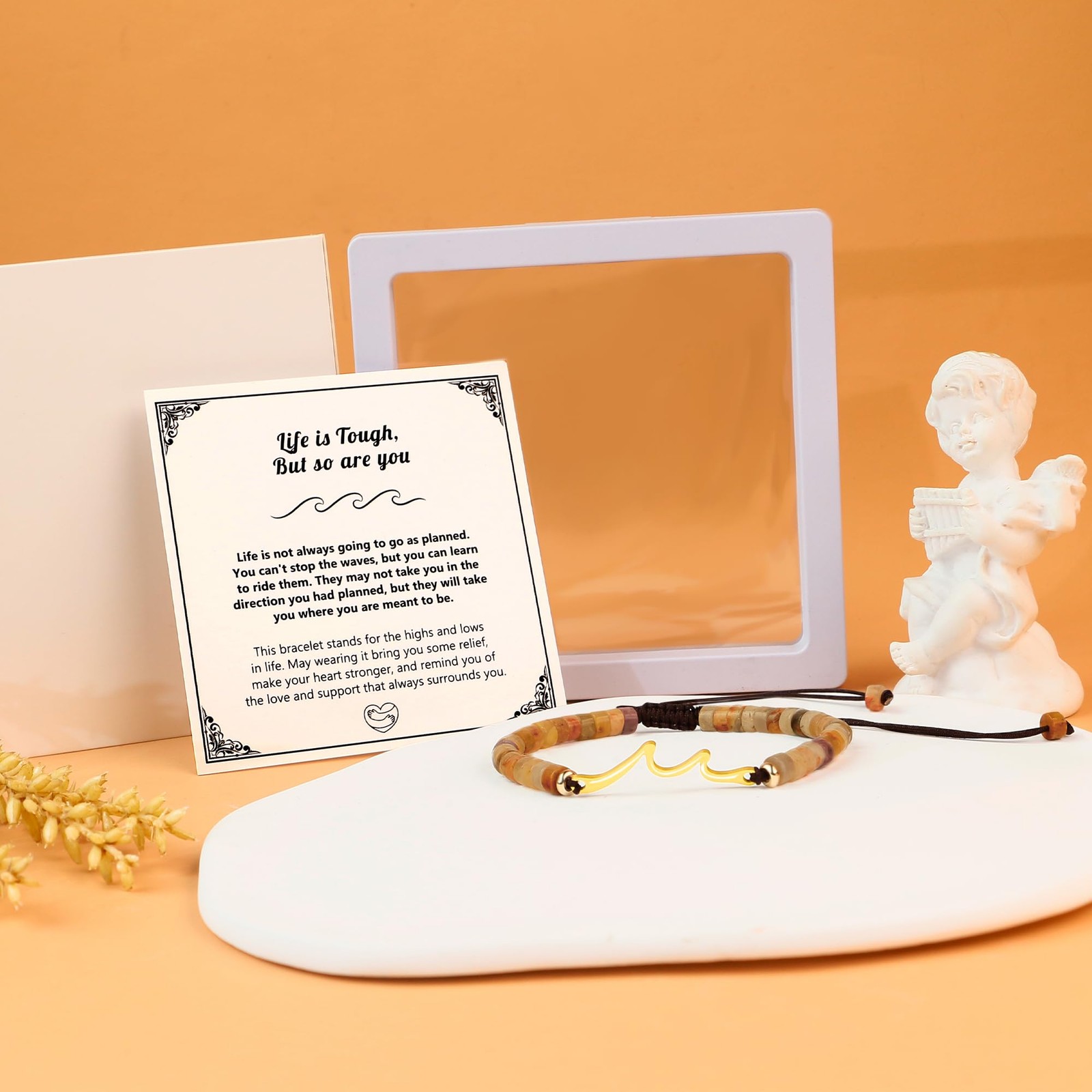 Inspirational Gifts for Women, Get Well Gifts for People with Cancer, Life Is To