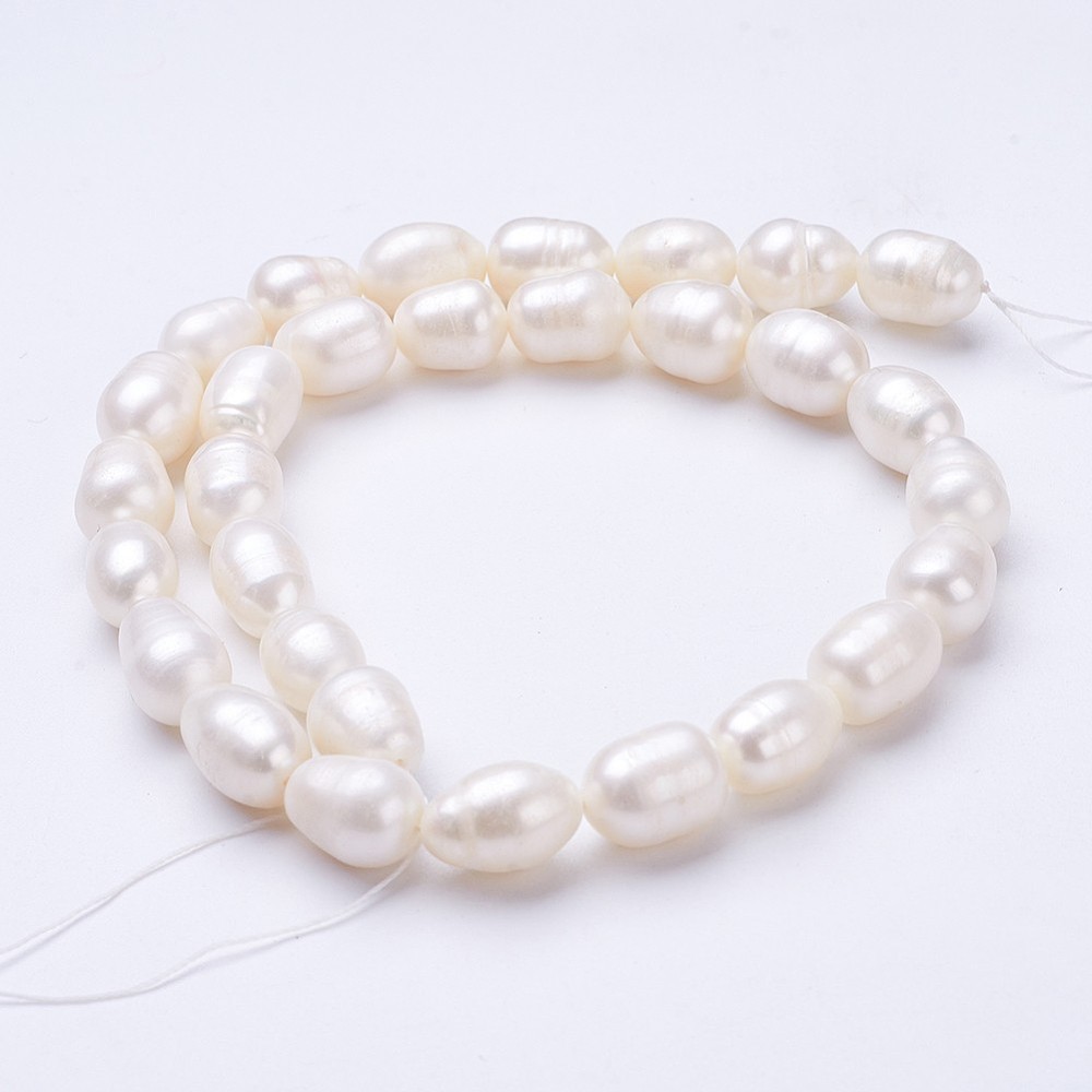30pcs Natural Cultured Freshwater Pearl Beads Spacer Bead for Bracelet Necklace