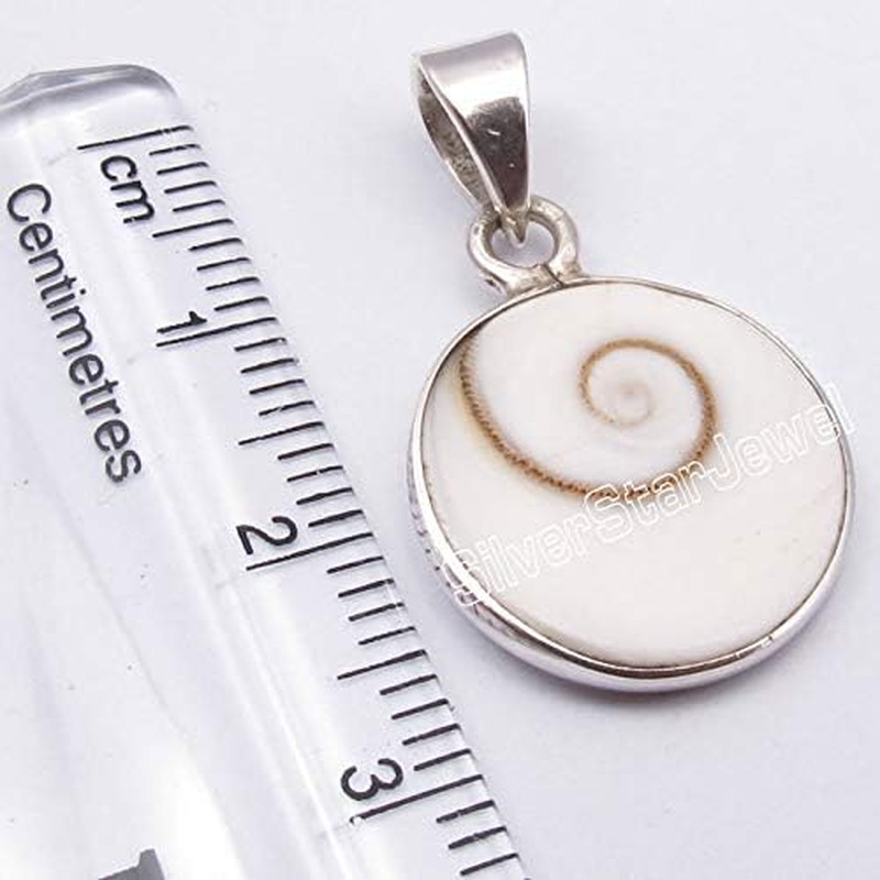 Buy Nothing Day Online 925 Fine Silver Shiva Eye Flat Pendant 1.1″ Gemstone Art