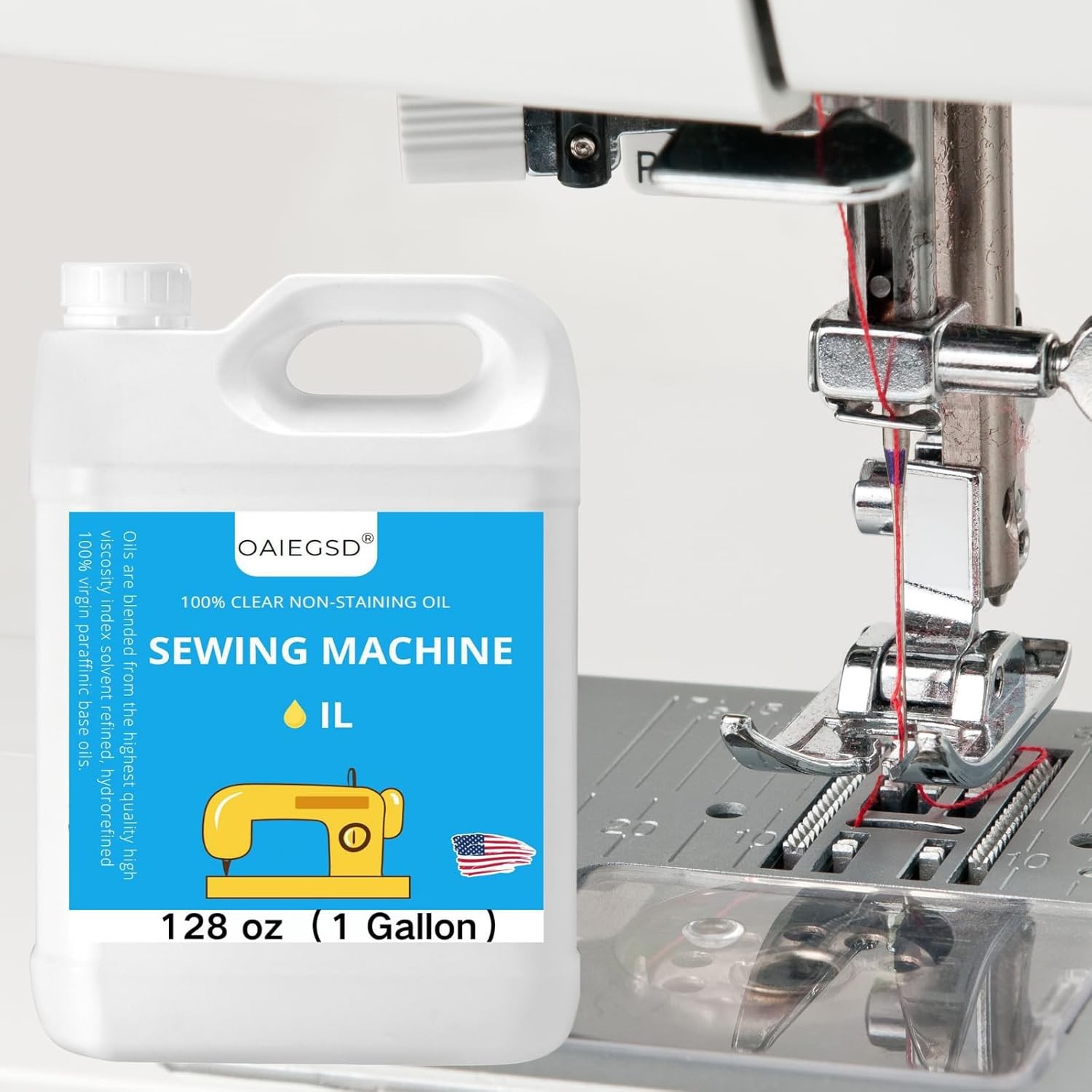 128 oz Fine Light Sewing Machine Oil and Lubricant, Commercial & Industrial Mine