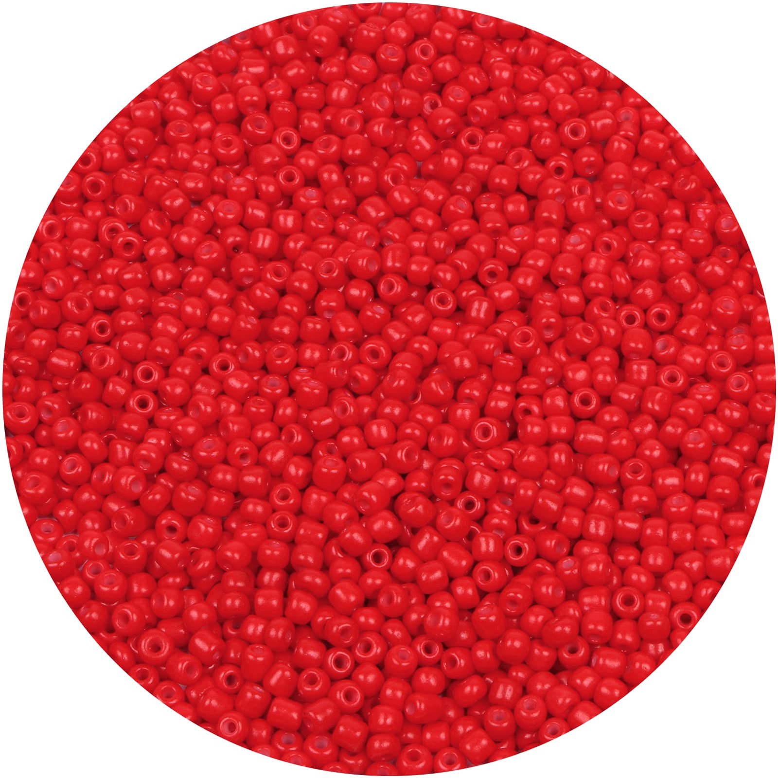 2200pcs Glass Seed Beads Bulk, 4mm 6/0 Pony Beads Bulk for Jewelry Making Min…