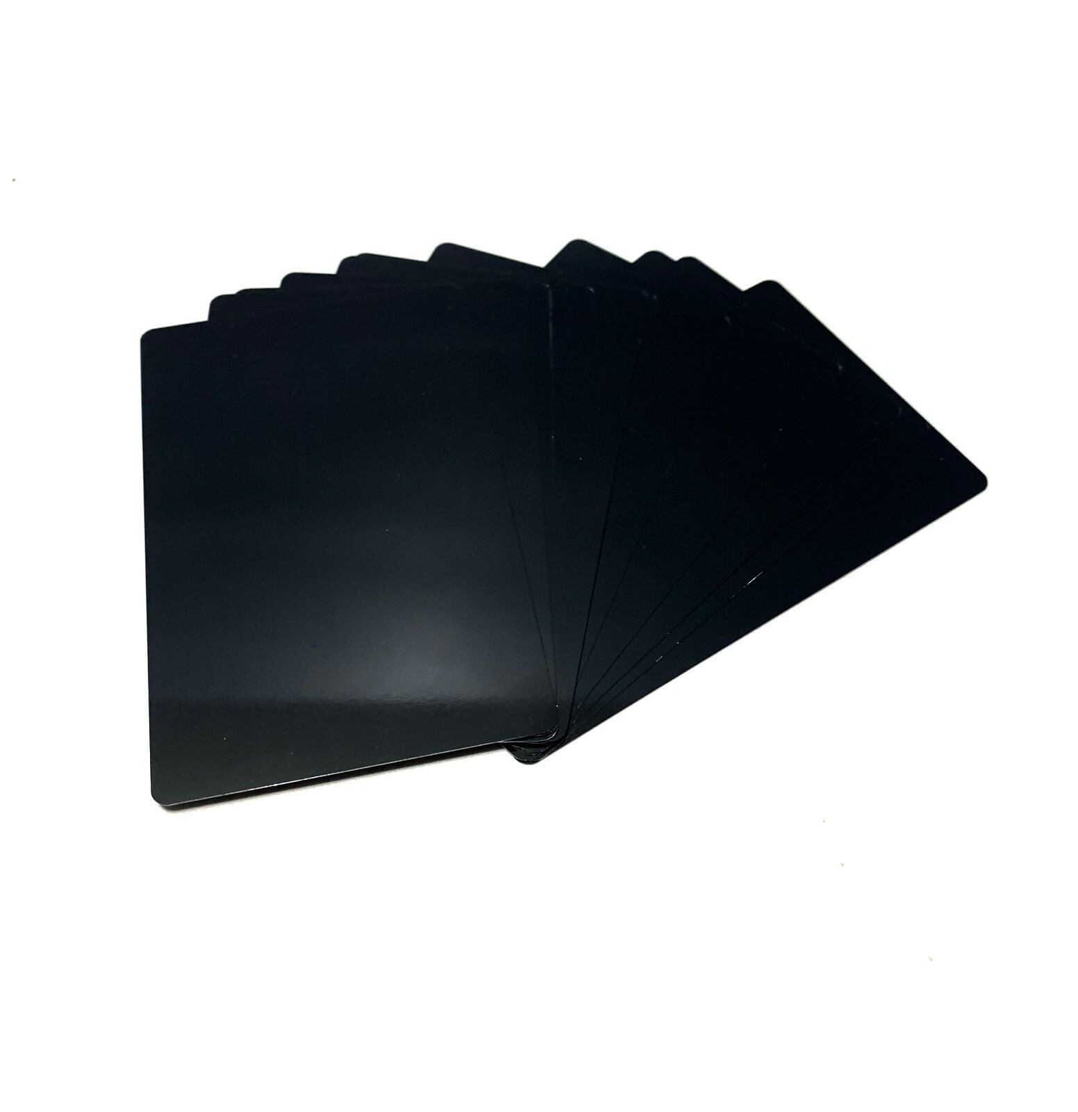 100 THICK 0.5mm Anodized Aluminum Business Card Blanks Metal Laser Engraving