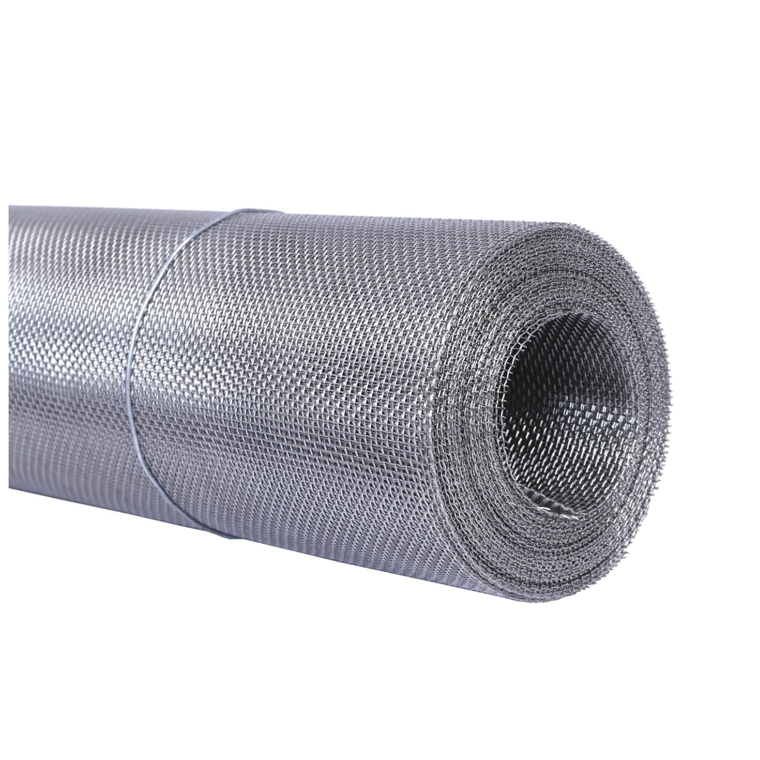Stainless Steel 304 Wire Mesh Screen 15.5in x 10ft Metal Mesh for Doors Windows