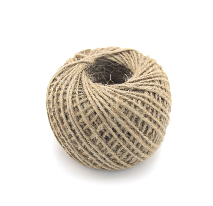 6 Pieces 75 Yards Jute Twine String Natural 1mm