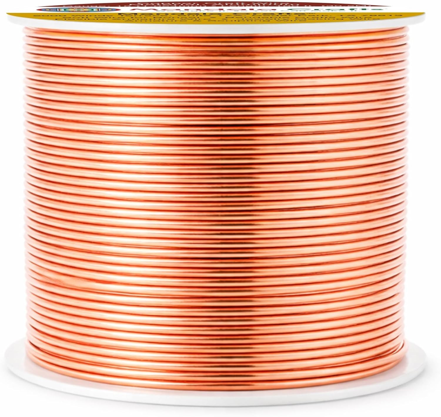 Durable 18 Gauge Copper Craft Wire – Perfect for DIY Jewelry & Yard Art Projects