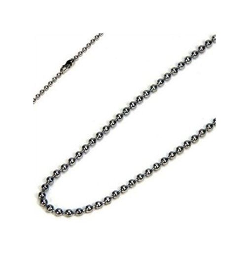 100 feet 304 STAINLESS STEEL BALL CHAIN 2.4mm bead #3 plus 50 connectors (100′