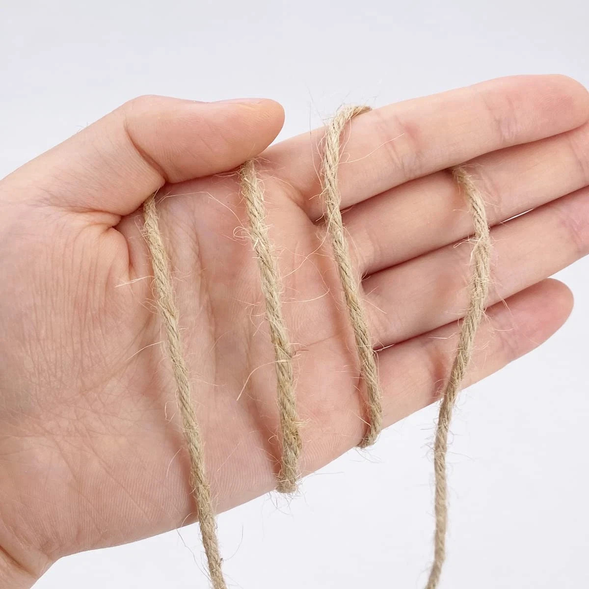 500FT Jute Twine Rope 3mm 6ply Natural Thick Garden Twine String Heavy Duty f…