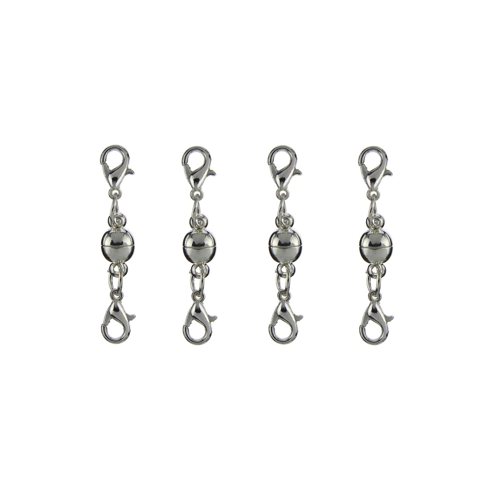24PCS Magnetic Clasps Lobster Clasp Extender Kit For Jewelry Necklace DIY