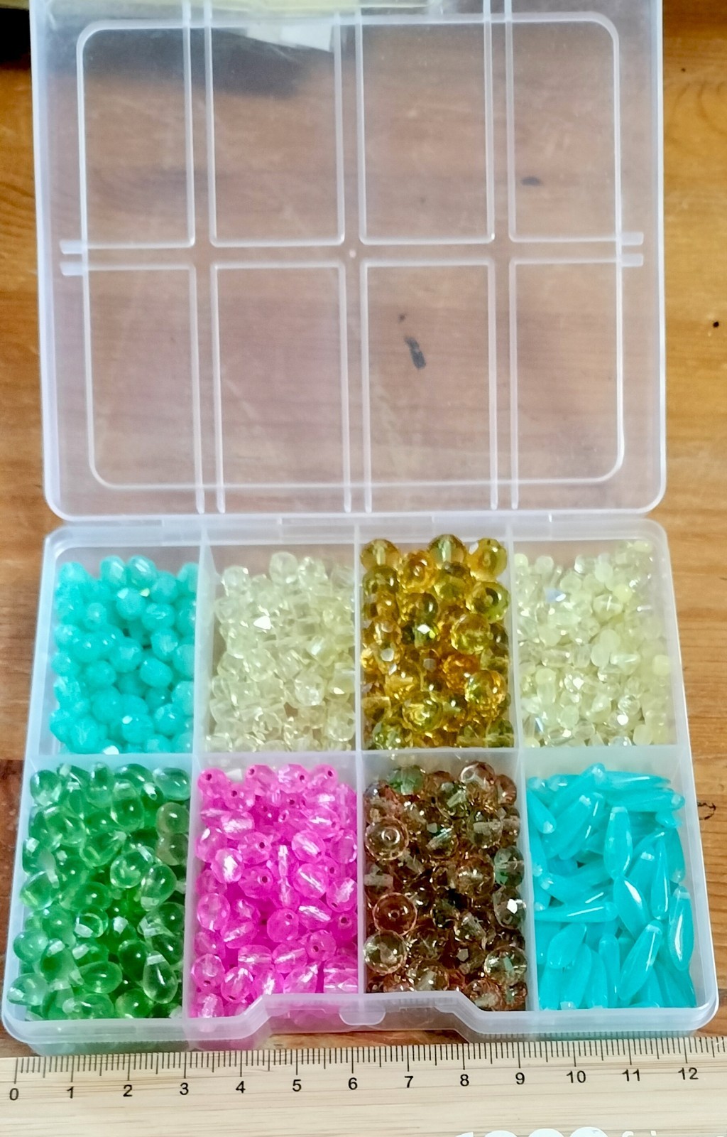 Rare Lot Of Vintage UG And UV beads Made In Czechoslovakia antique and vtg