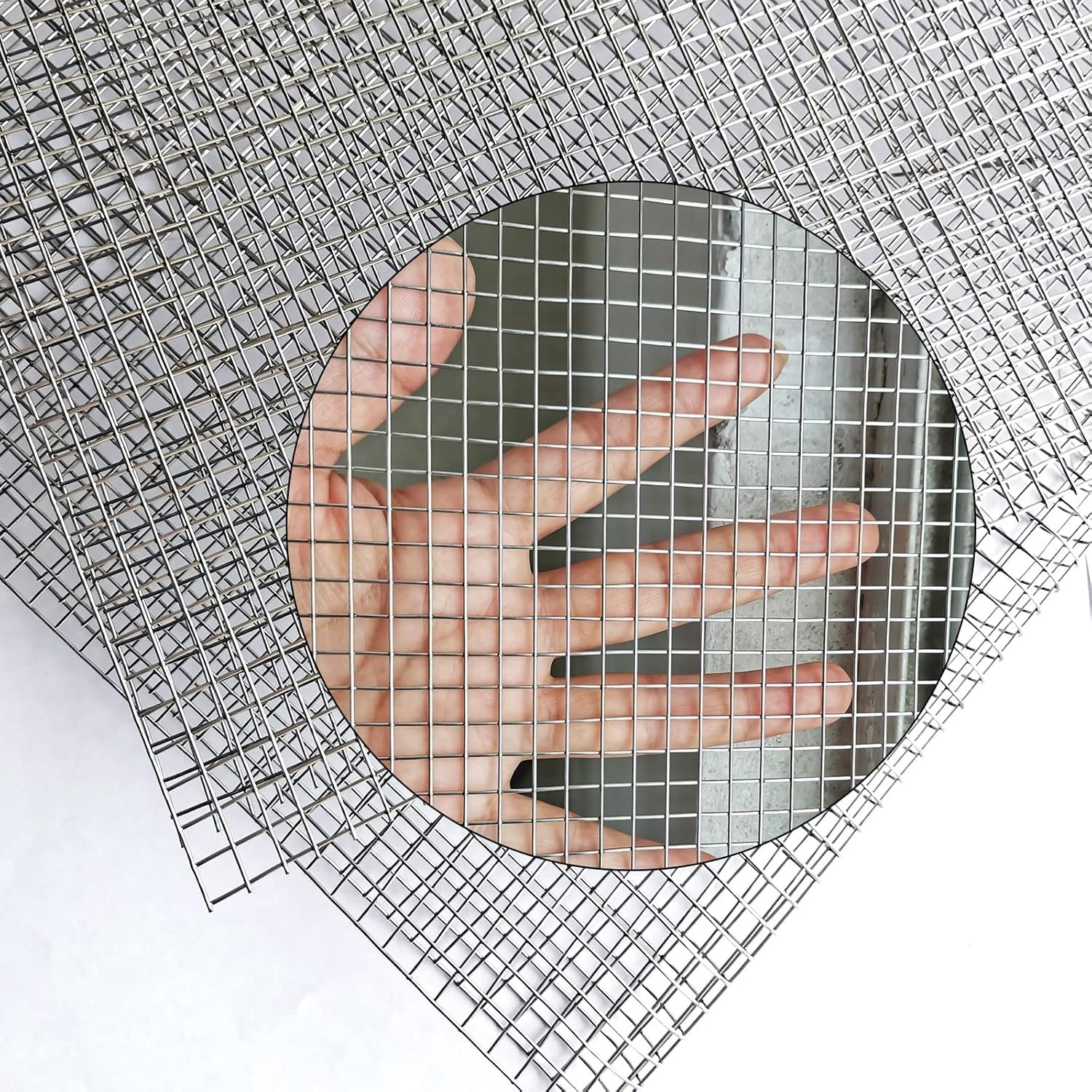 Upgraded 2-Pack Completely Welded 12″x24″ Stainless Steel Mesh for Versatile Use