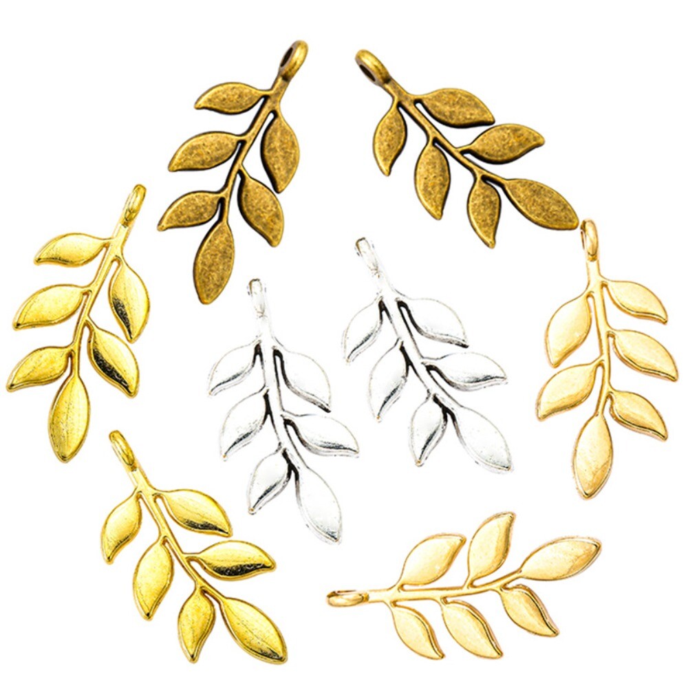 100Pcs Branch Charms Pendant DIY Jewelry Making Accessory for Bracelet Necklace