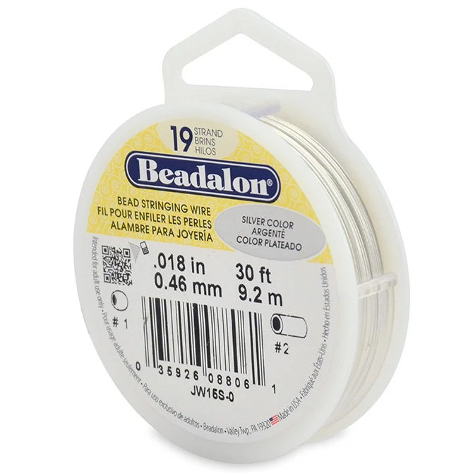 Beadalon 19 Strand Beading Wire: Flexible Stainless Steel Jewelry Wire