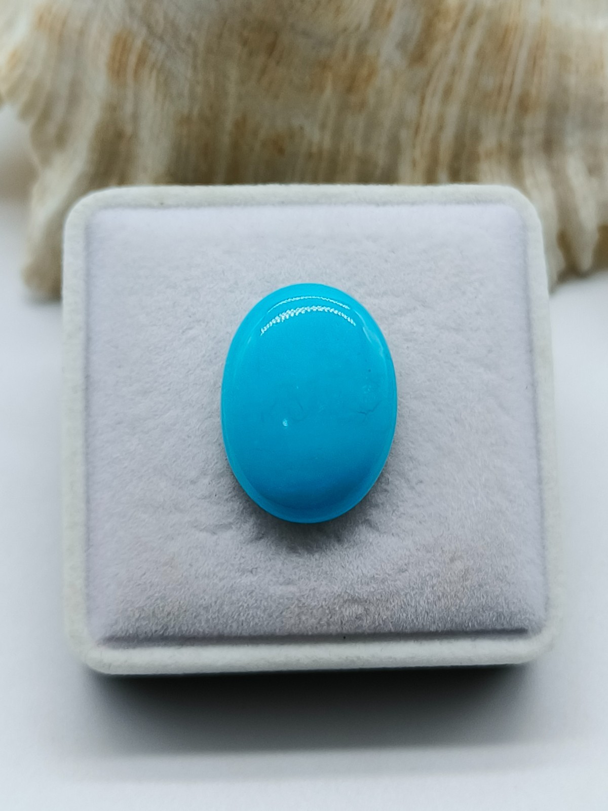 Natural Turquoise Oval Cabochon 24 Carat (26x18x5mm) – Loose Gemstone for Jewel