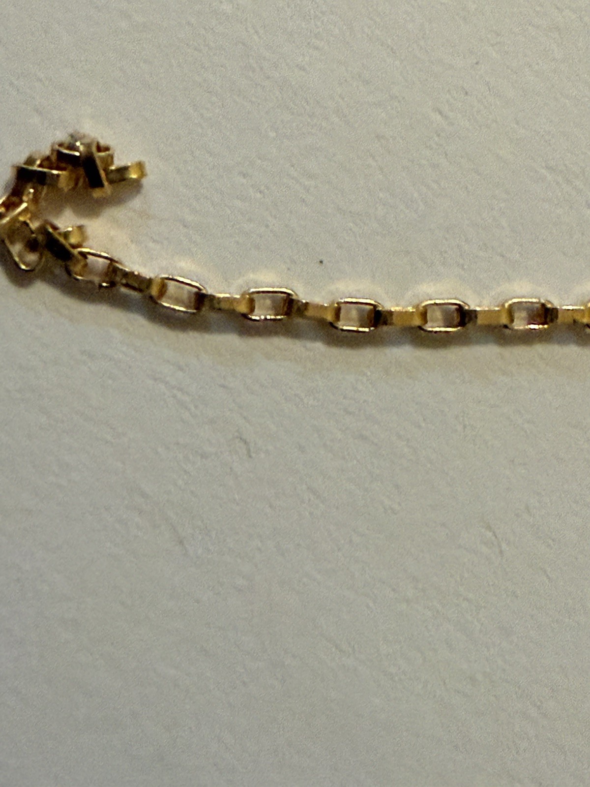 1.6×0.8mm elongated drawn rolo chain, 14kt gold filled 5ft