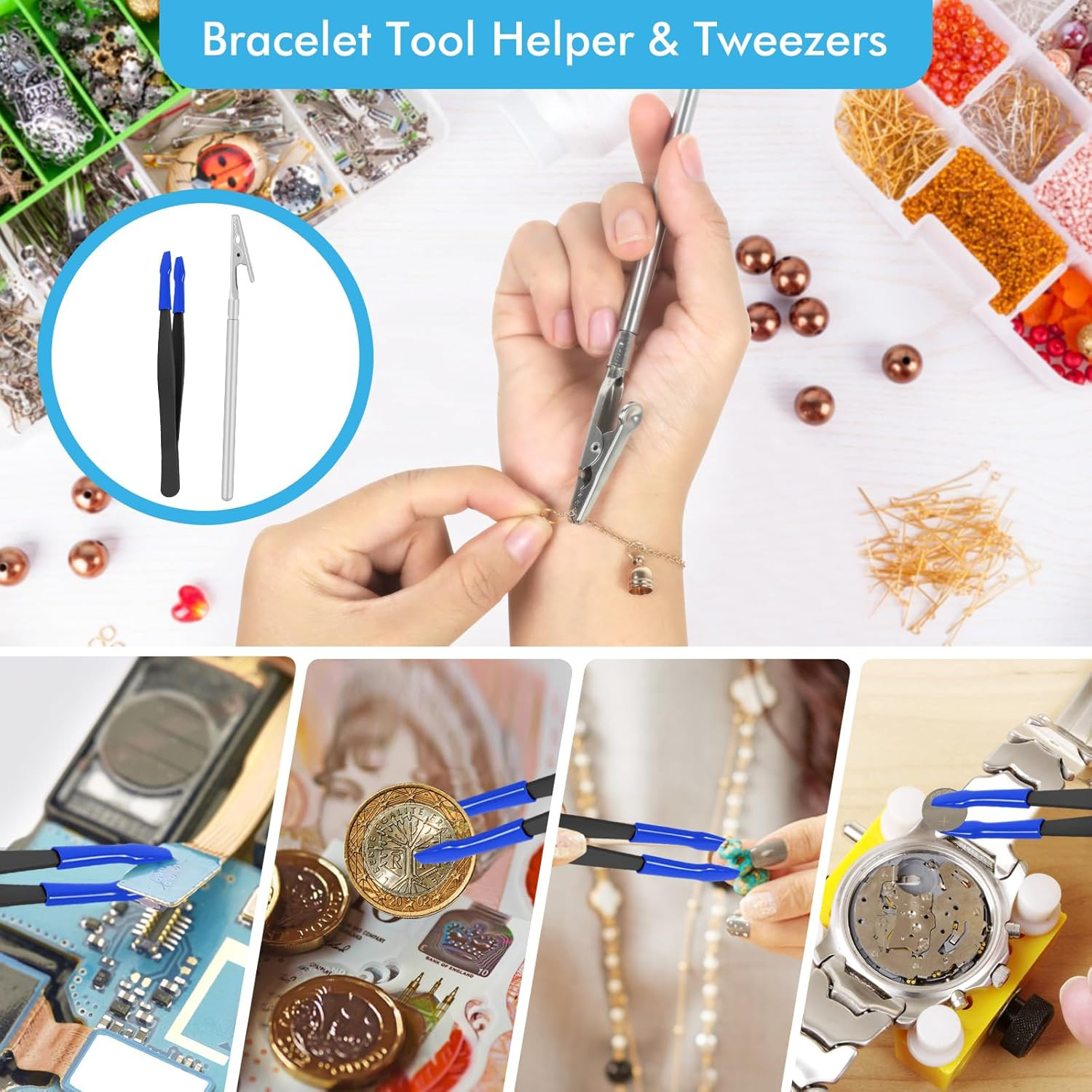 Jewelry Pliers Set Jeweler Making Tools Kit,Mini Craft Pliers Tool for Adults Be