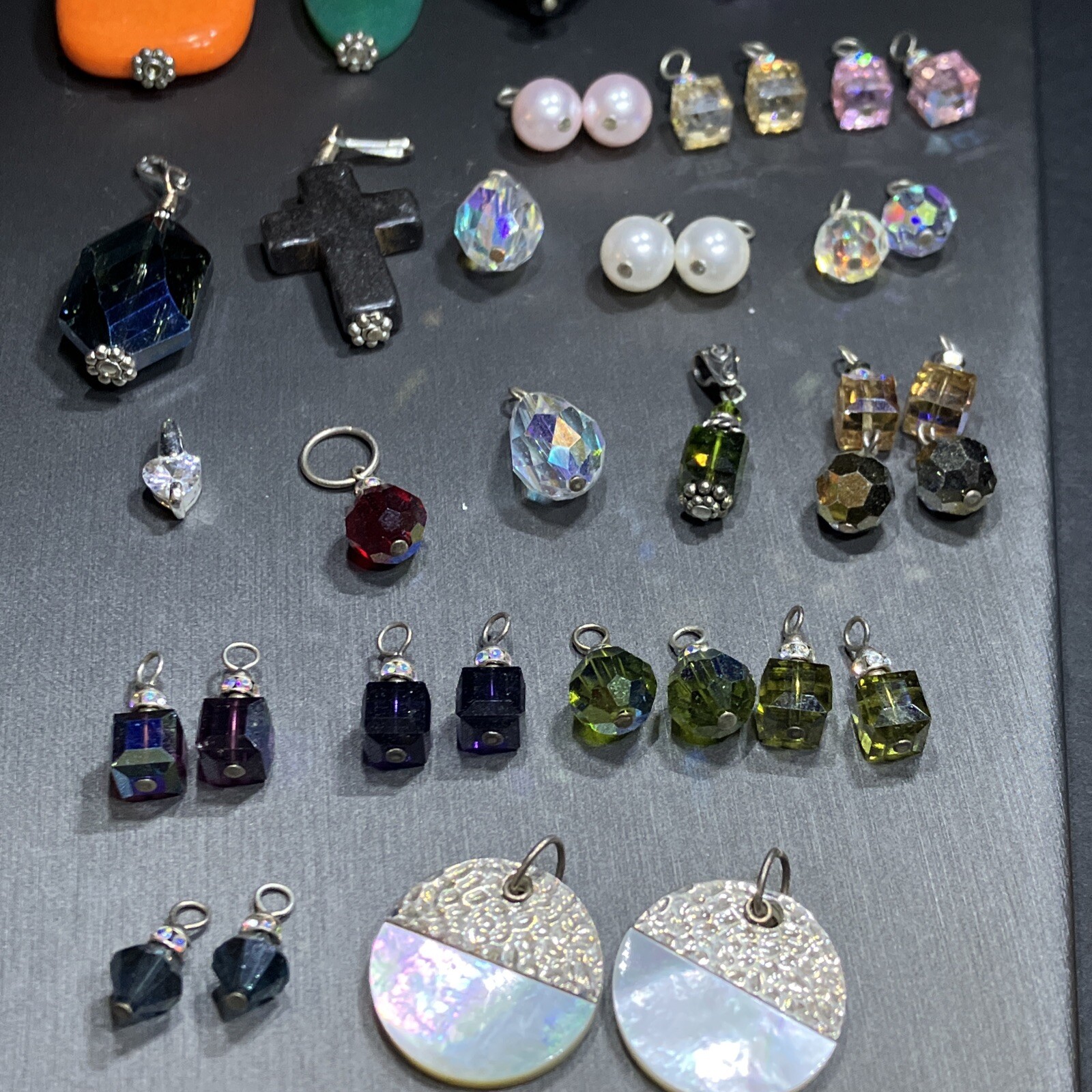 Charm Pendant Lot For Necklaces Or Jewelry Making Crafts ~ Vintage & Modern (35)