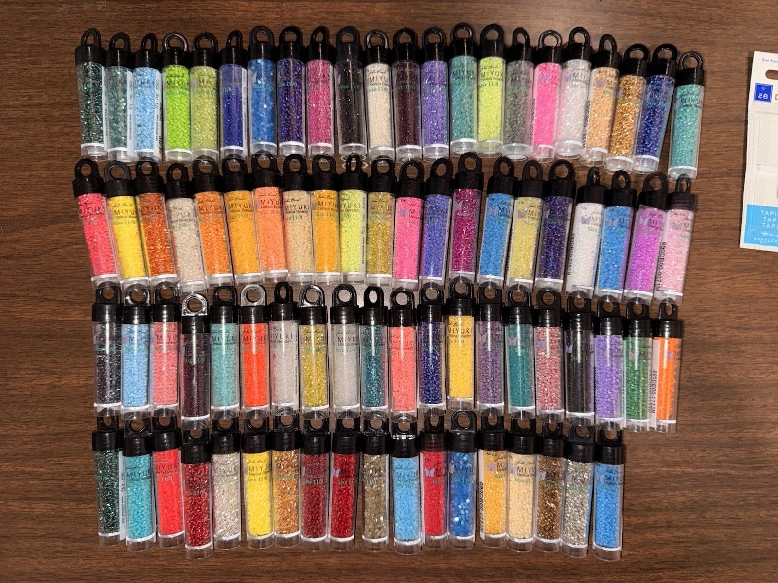 81 Tubes Beads Miyuki Seed Beads Assorted Jewelry Making 2 Inch Tube Lot Beading