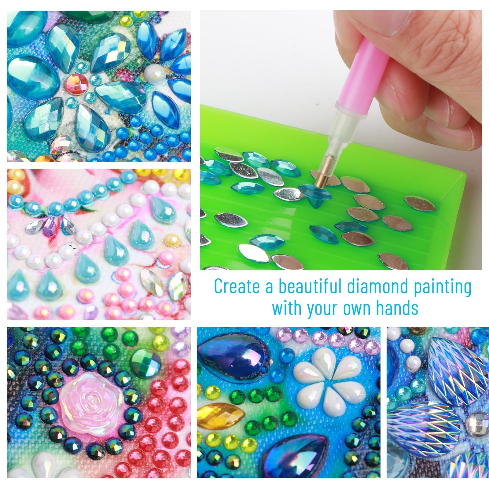Special Shape Diamond Art Kits for Beginners, Diamond ArtPainting Kits for Adult
