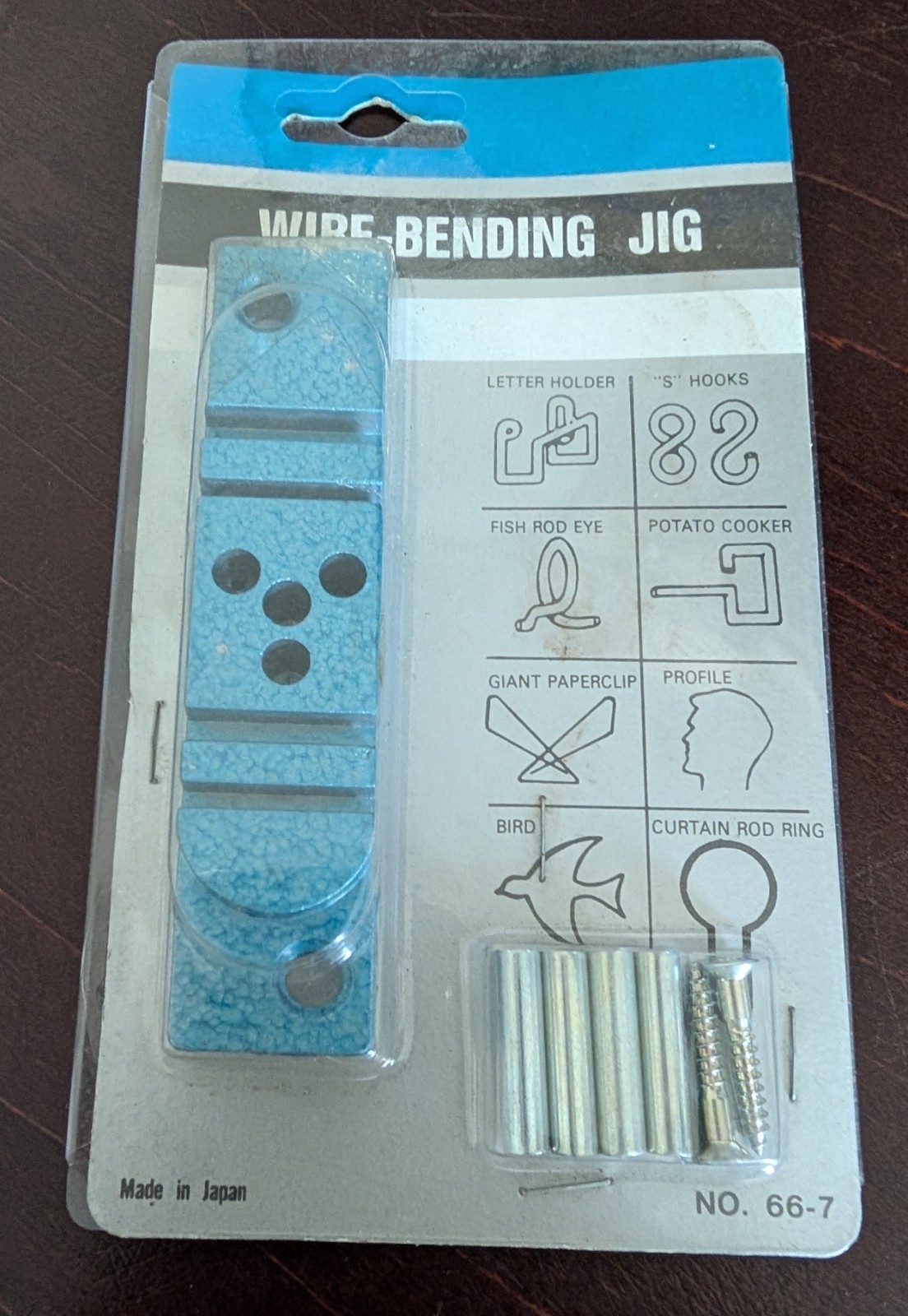 WIRE BENDING JIG MADE IN JAPAN NO. 66-7 In Original Packaging