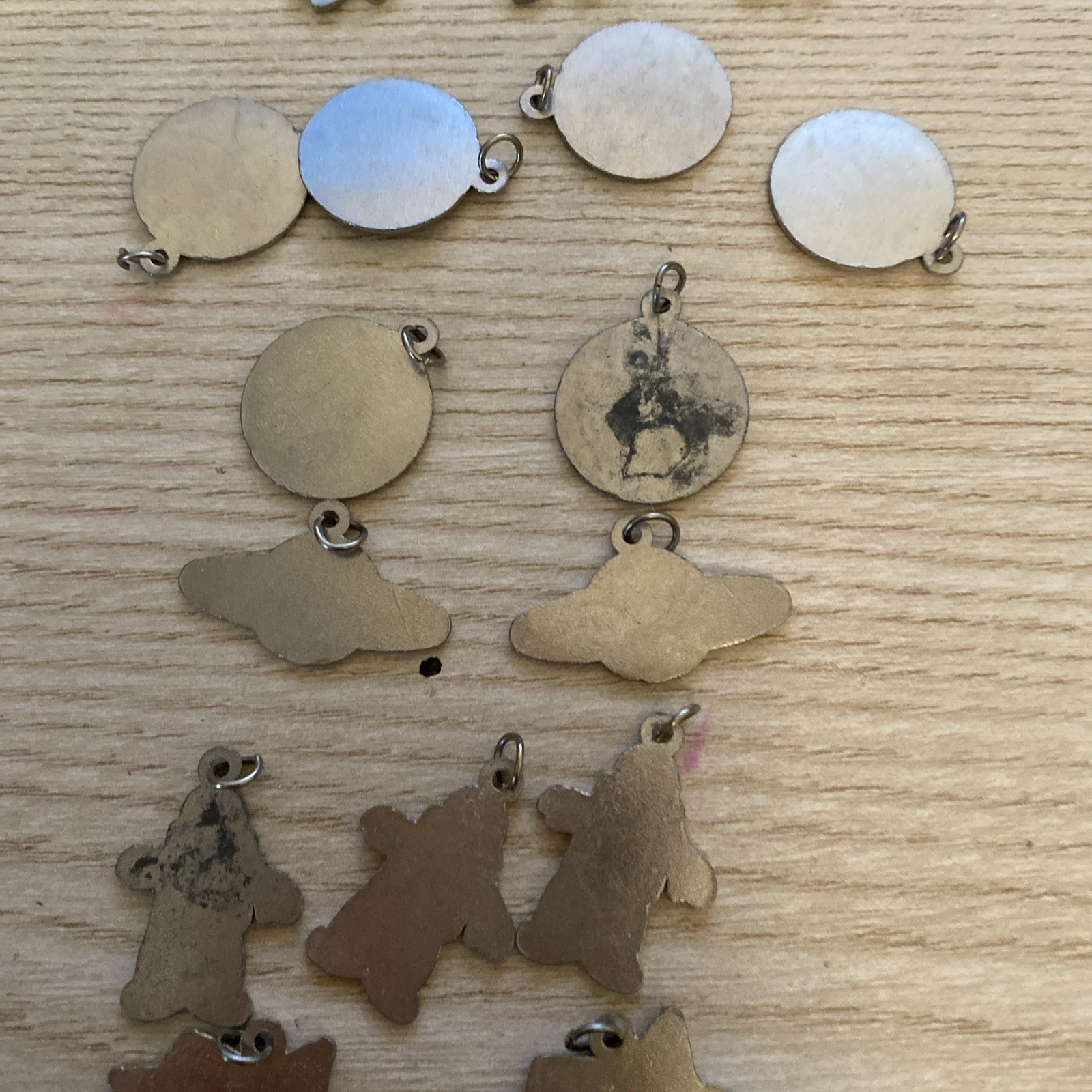 Space Charms Set Of 17! Space Shuttle Moon Earth Stars Astronaut Saturn Unique
