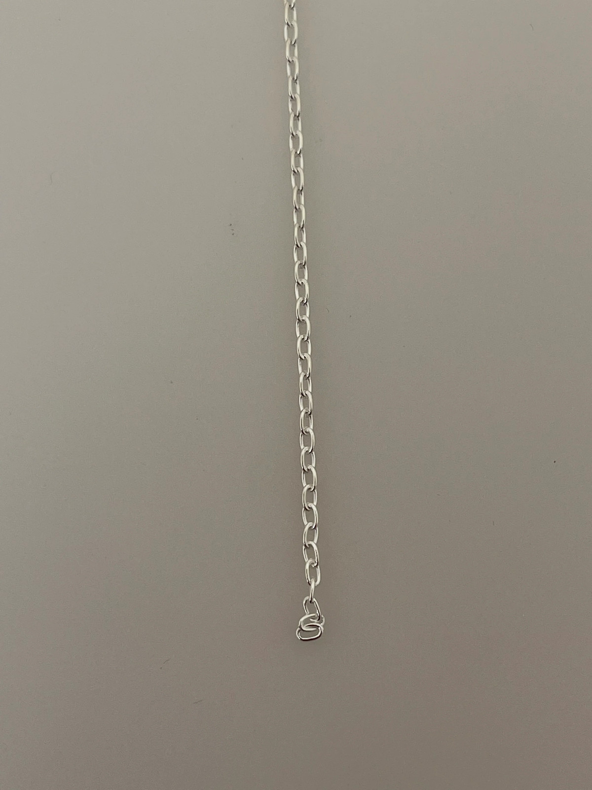 3 Feet Of Sterling Silver Chain 925 Sterling Silver all the way through, Flat Ca