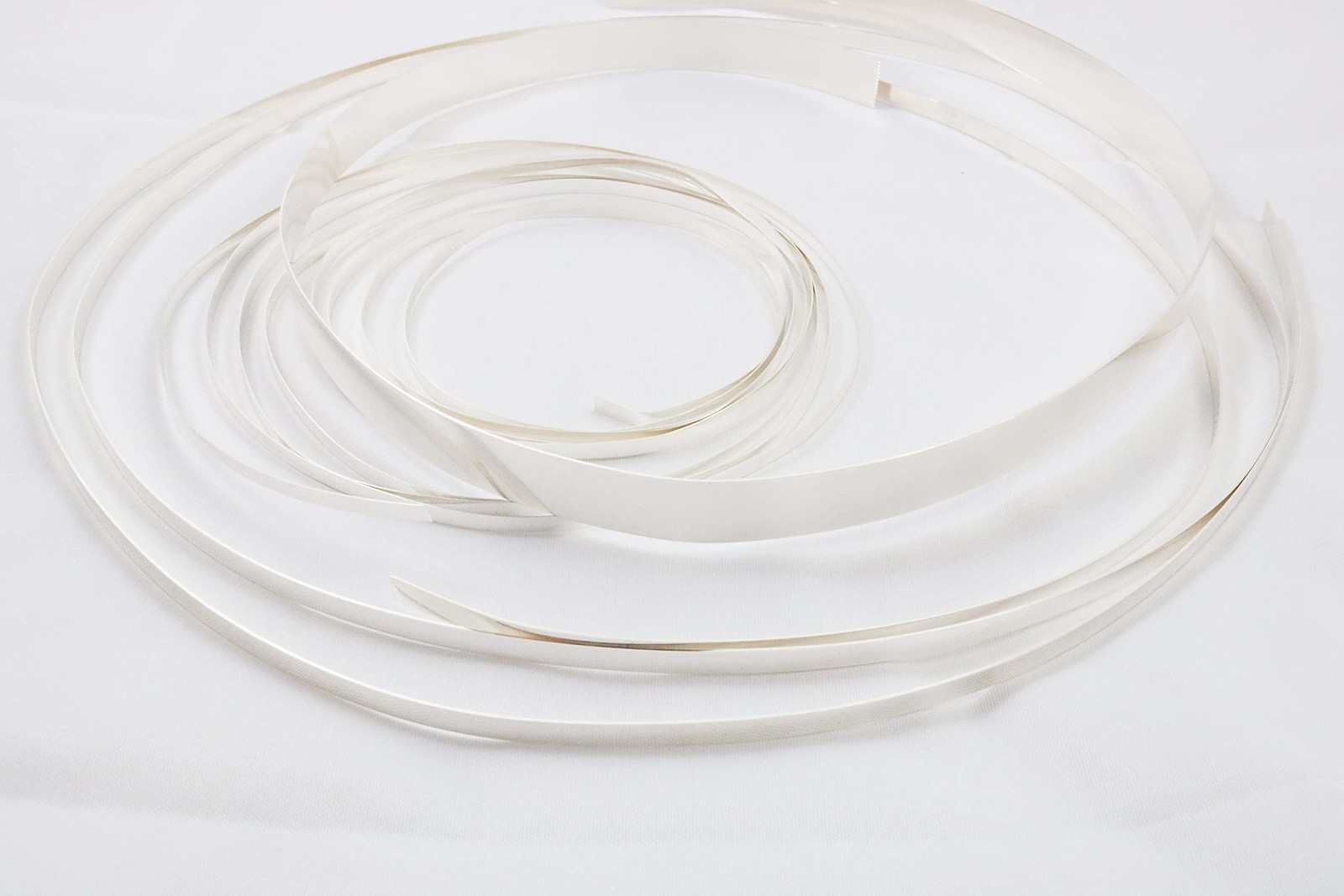925 Sterling Silver Bezel Strip Wire 1/8 x 28 Gauge, 1 Foot Length