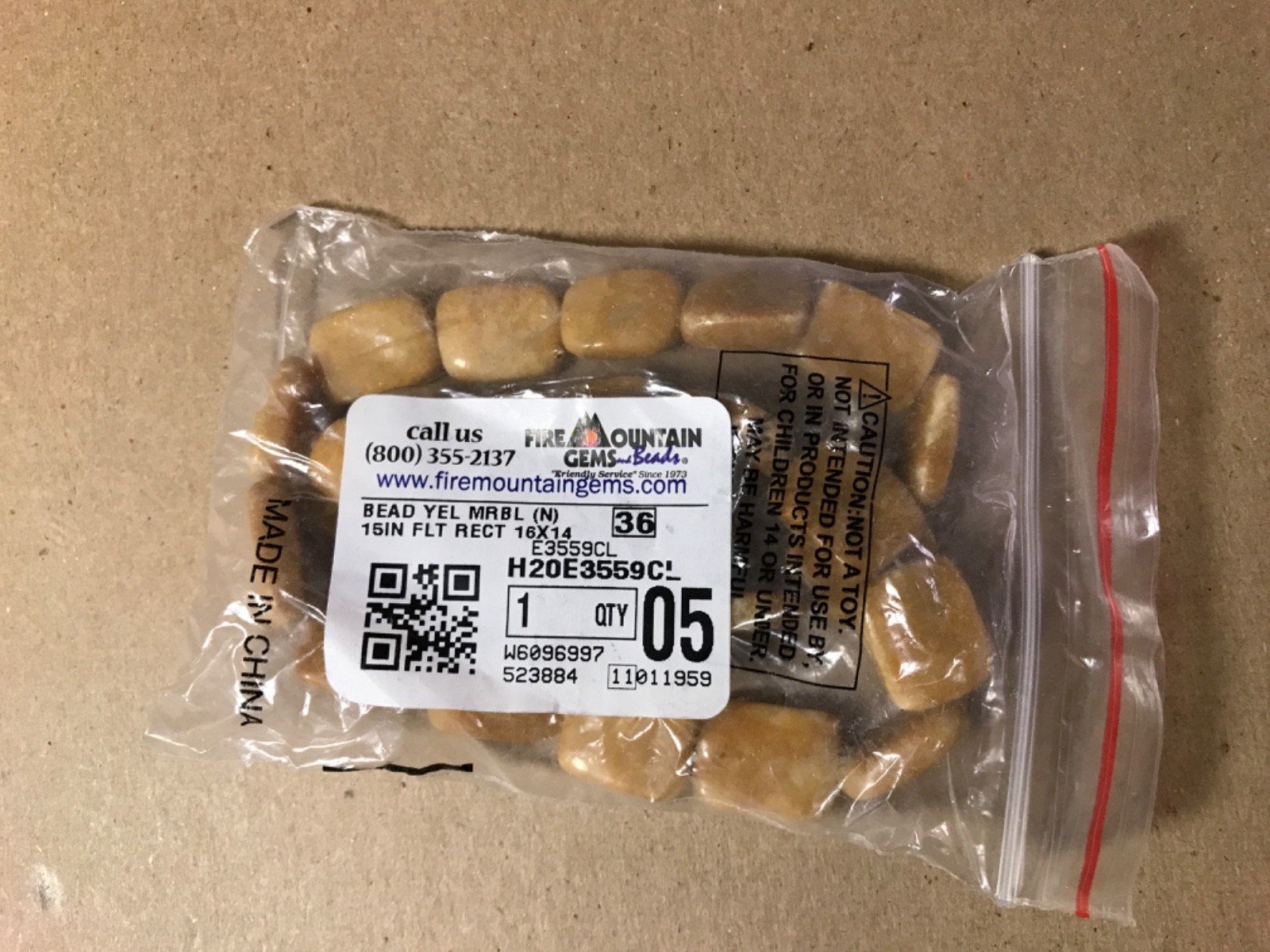 Fire Mountain Gems and Beads Assorted Bead Lot of 11, 2 lbs 6 oz Or Bead Strands
