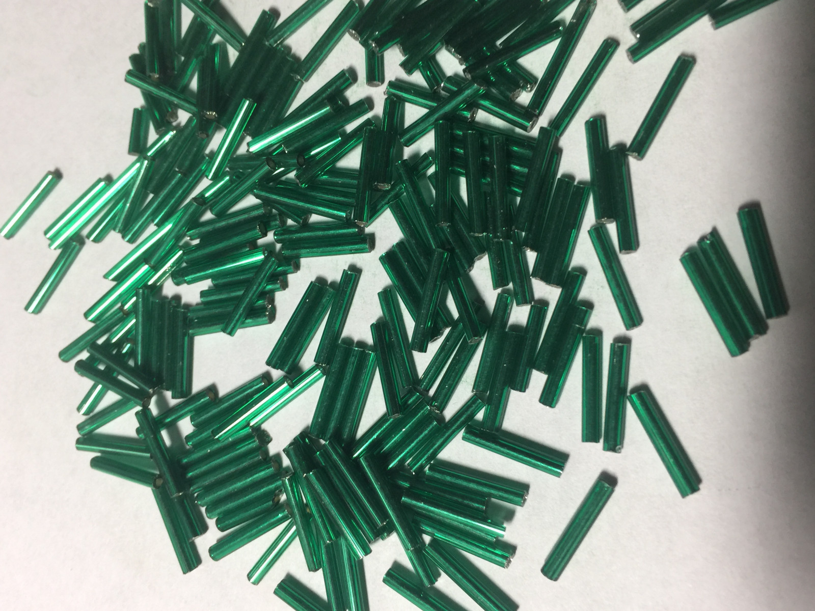 Size 5 Bugle Beads 12mm 35 Grams