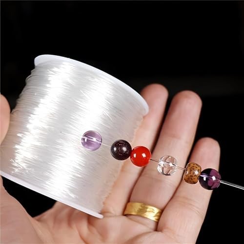 Elastic Bracelet String Cord Stretch Bead Cord for Jewelry Making 160ft 0.8mm