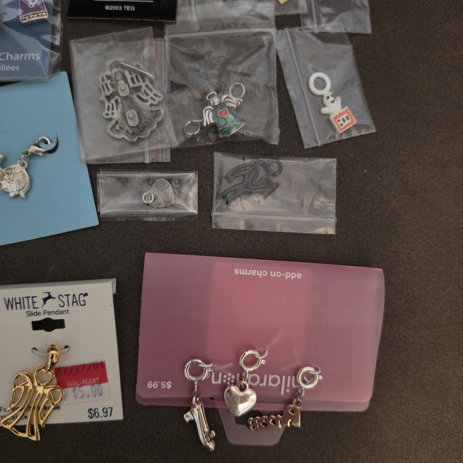 Bulk Lot 50+ Charms Pendants Vintage & Modern Mixed Jewelry Making Crafts