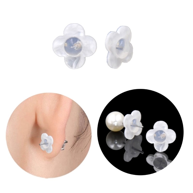 Easy to Use Earplug Earring Clasps for Convenient Installation and Replacement