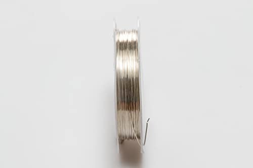 26 Gauge 999 Fine Silver Wire – Dead Soft Round, 25FT USA Made Crafting Supply