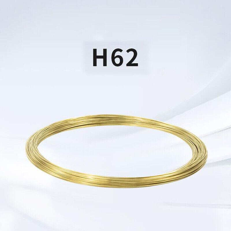 Brass Round Wire Bare Unplated Diameter Ø0.3 – 5mm US SHIP