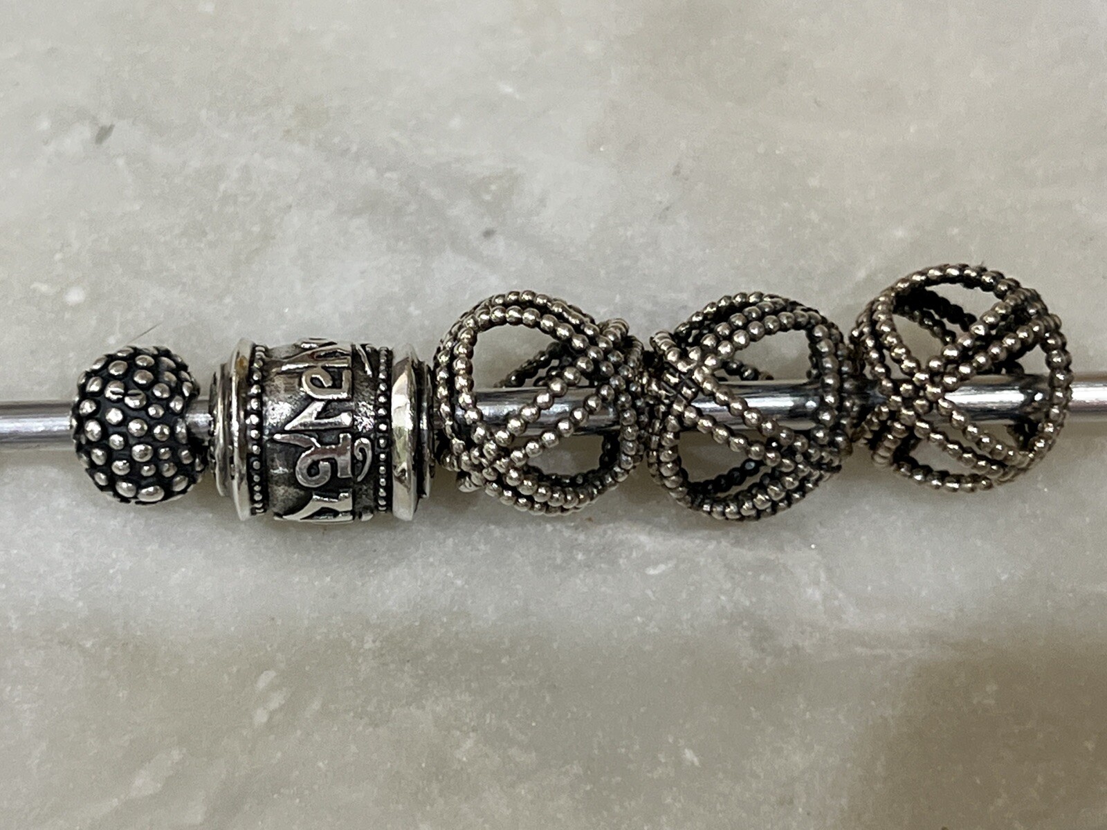 Silver Beads