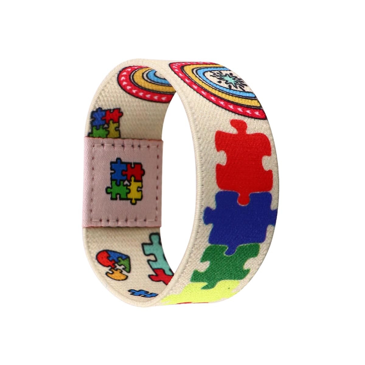 Autism Awareness Puzzle Bracelet Adult Autism for Women Men Bracelet Special Bra