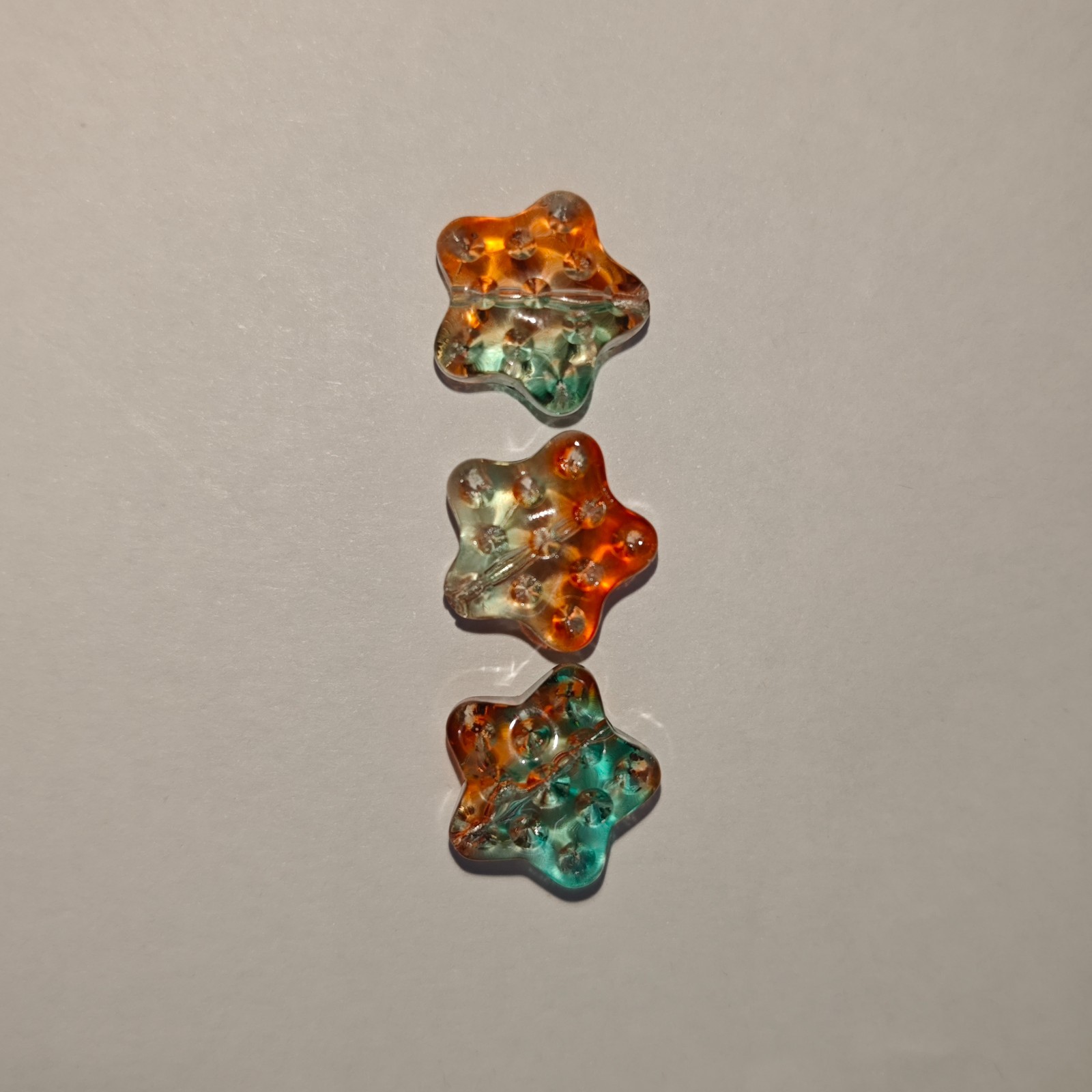 100g Handmade Glass Beads for Jewelry Making 75pcs Assorted Craft Beads Set