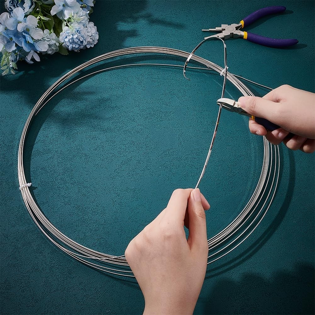 18 Gauge Flat Stainless Steel Wire, 23 Feet Metal Craft Wire Stainless Steel …