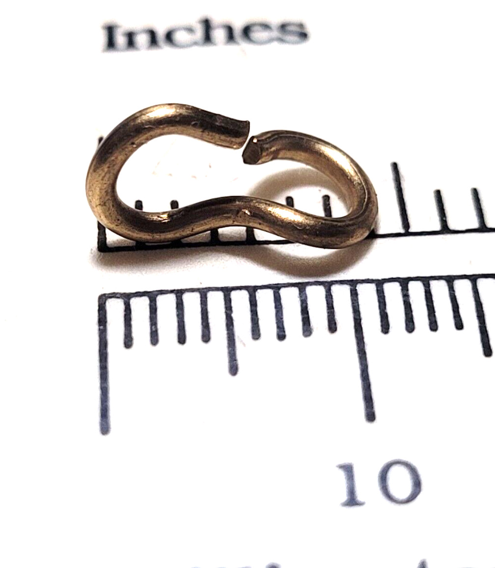180 Twisted Figure 8 Link Connectors 12 mm x 6 mm Findings Gold Plated Brass