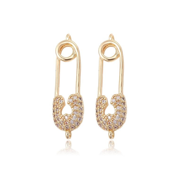 Paper Clip Earrings for Women, 925 silver needle Earrings, Stud Earring, Modern