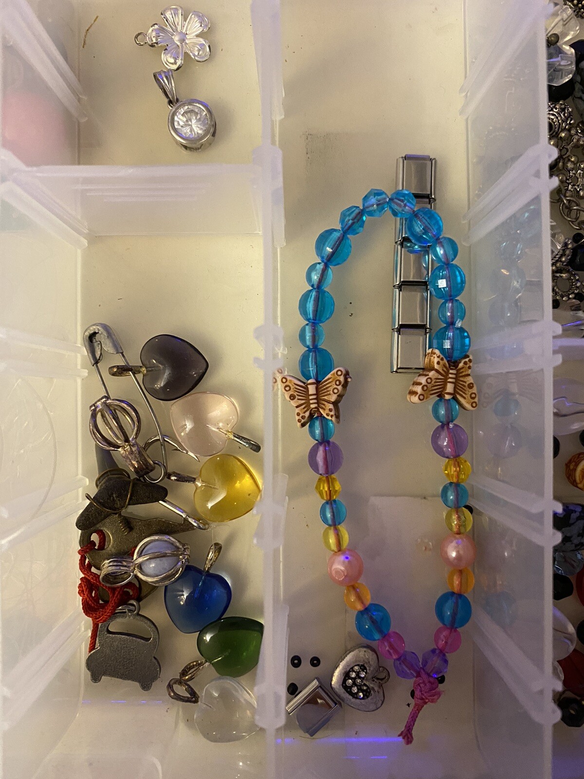 bead lot necklace jewelry making kit bracelets assorted comes as shown with box