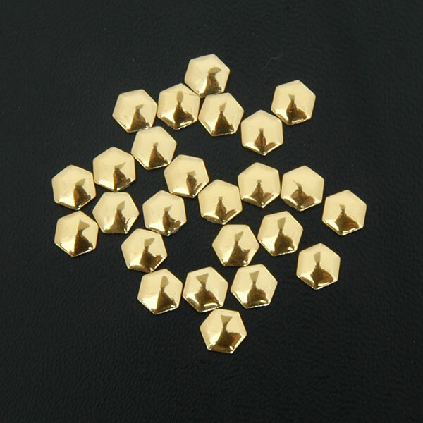 Threadart Hot Fix Specialty Nailhead – Gold & Silver – 20 Sizes and Shapes