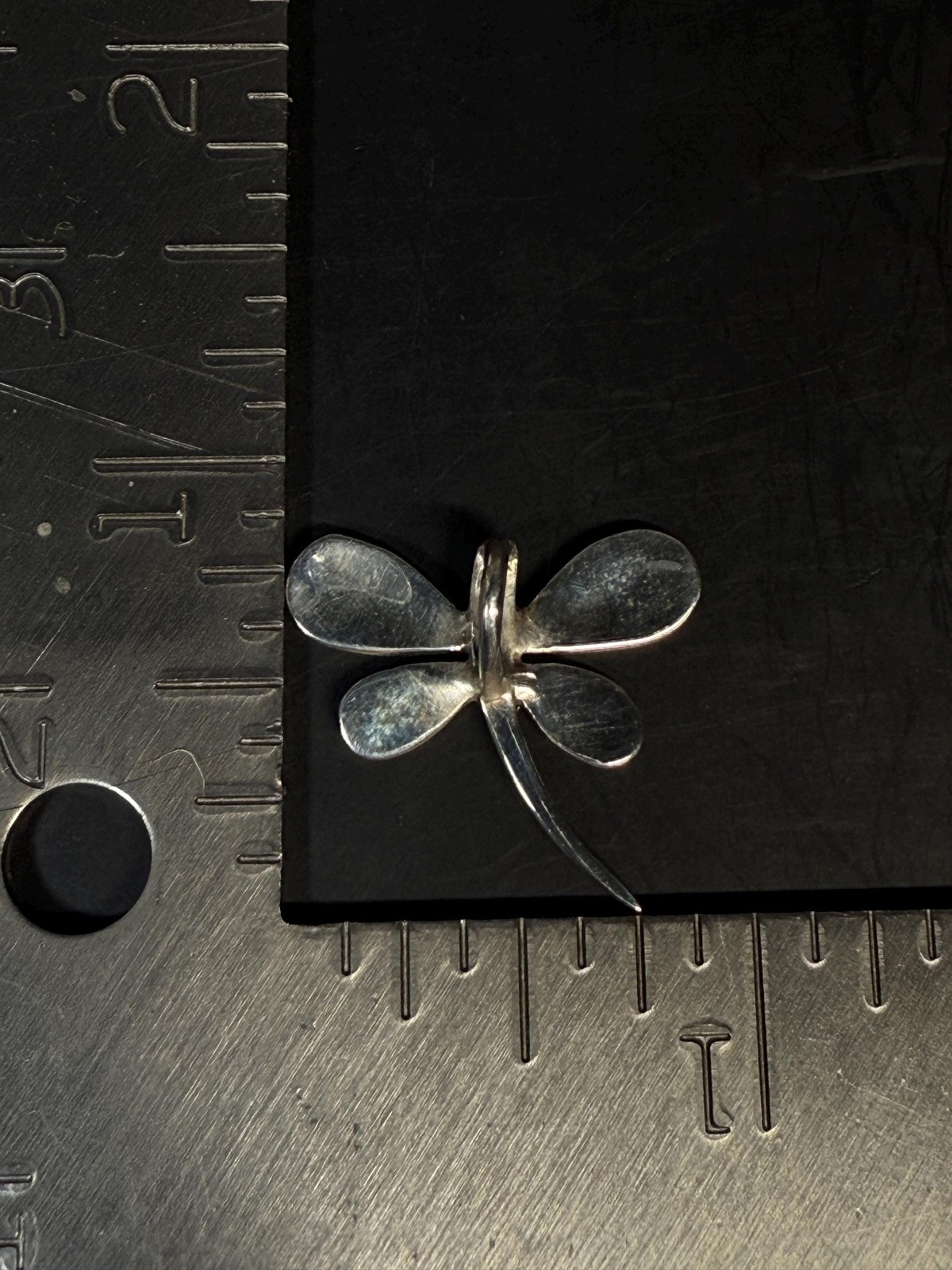 Sterling Silver Marcasite Dragonfly Pendant 925