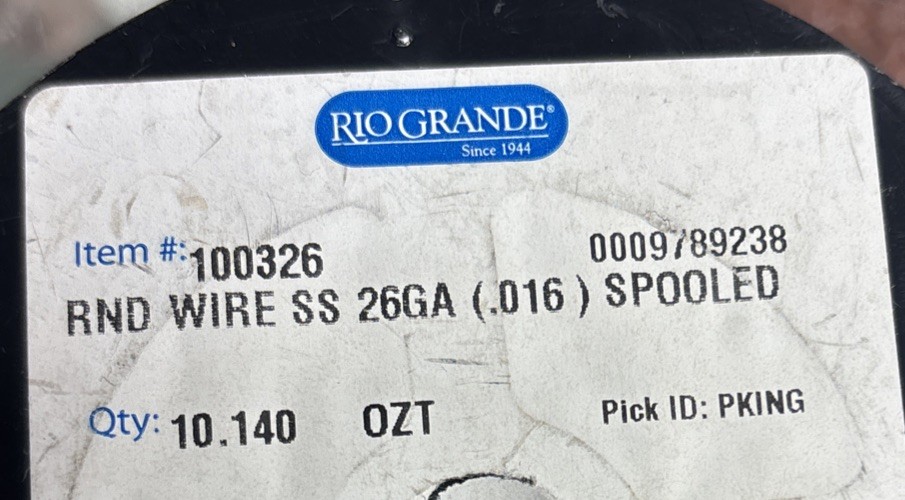 925 Sterling Silver Wire | Round | Dead Soft | 26 Guage | 30 Feet
