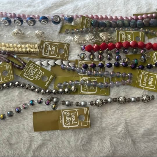 Lot of Jewelry Making Craft Supplies Beads Brand New Bag of 16 Bead Gallery