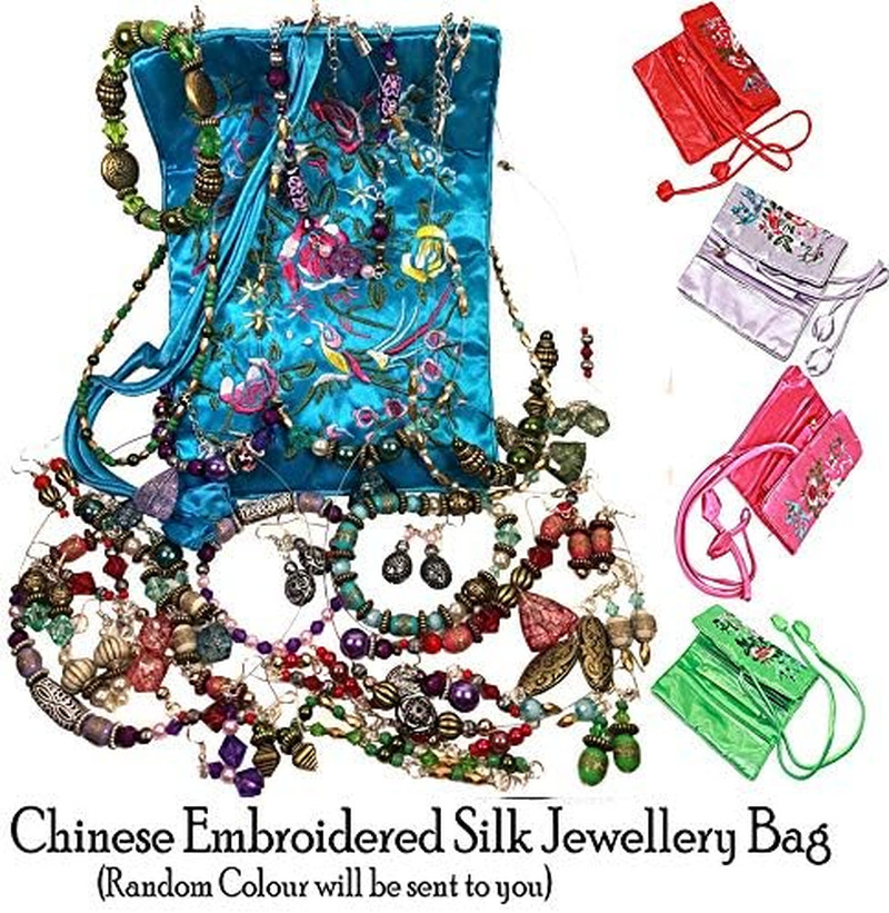 Adults Deluxe Jewelry Making Beads Mix Pliers Findings Starter Kit Gift Set