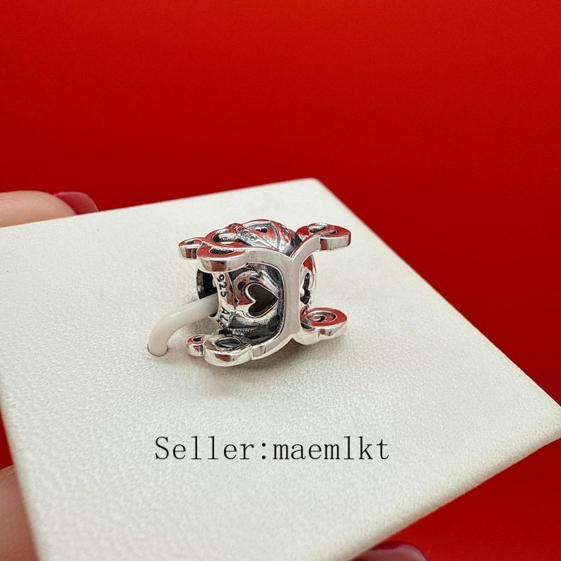 New 925 Sterling Silver Cinderella pumpkin coach charm 599190C01